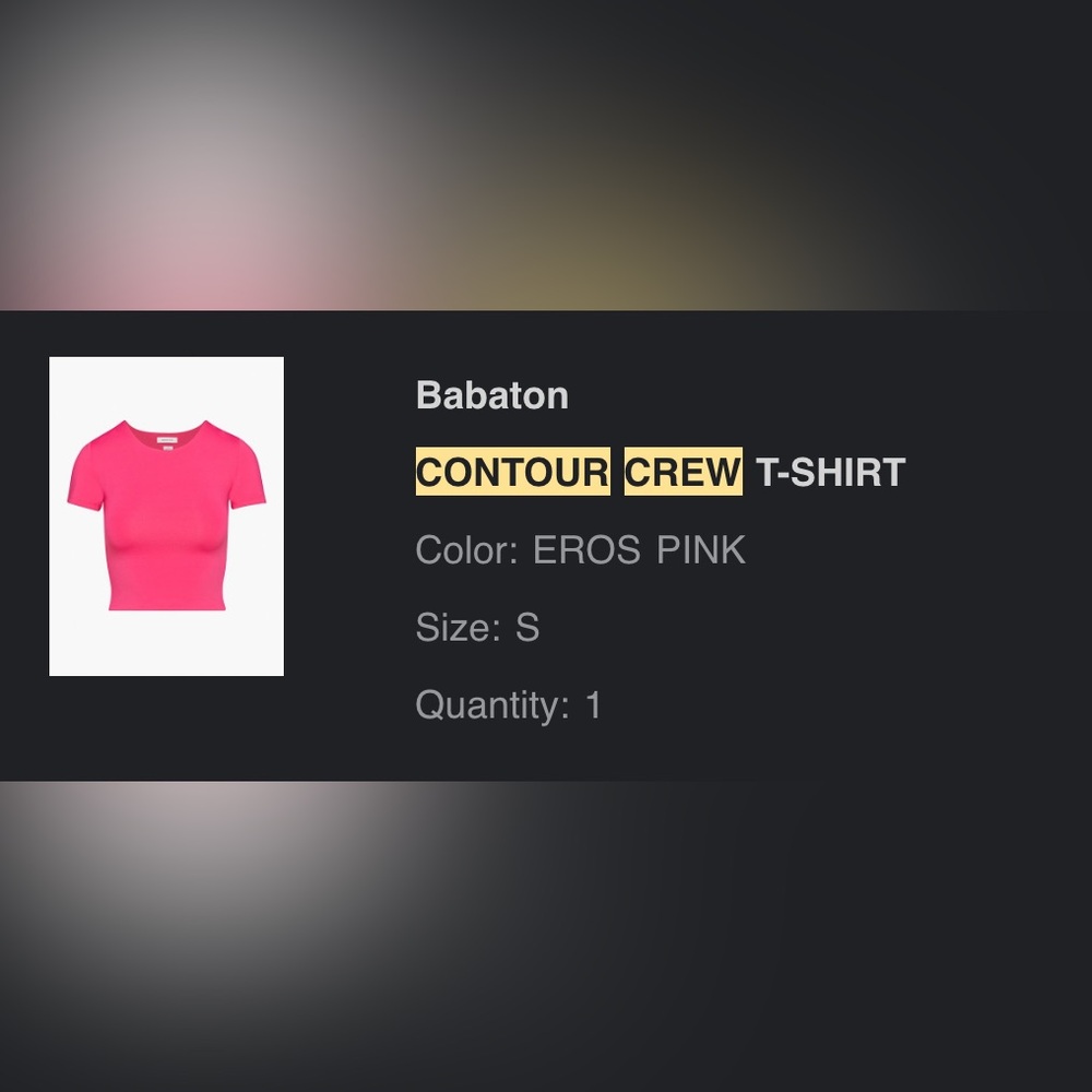 Aritzia Babaton Contour Crew Top - Picture 5 of 5